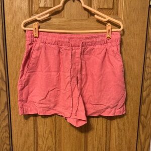 GAP High Waist Pink Women's Shorts